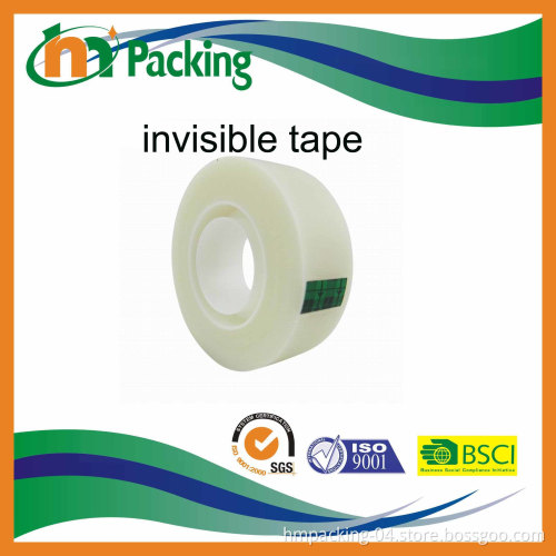 China Factory Stationery Tape Writable Invisible Mending Tape for School